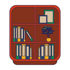 furniture concept cartoon