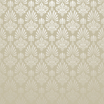 Background wallpaper of silver color in Asian style vector image