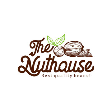 The Nut house logo design