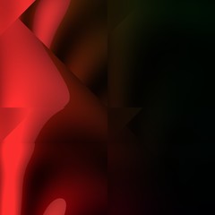 Abstract red illustration, monochrome and shades