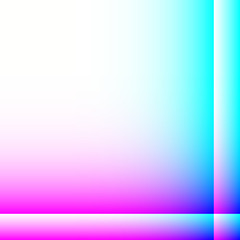 Abstract white-blue-pink illustration, digital pattern