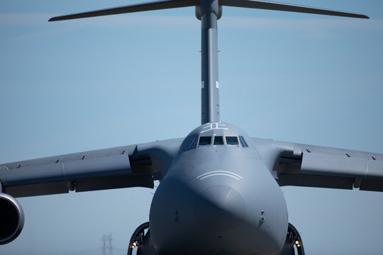 The gigantic size of a C-5 Galaxy 