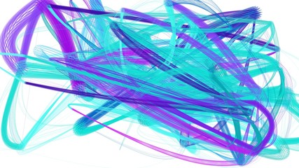 artistic turquoise, blue violet and lavender color brush strokes. abstract painting can be used as wallpaper, poster or background for social media illustration