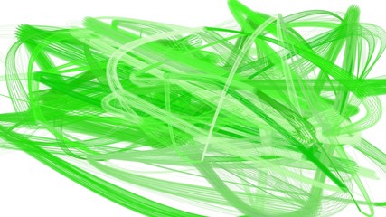 painted pastel green, light green and beige color chaos strokes. can be used as wallpaper, poster or background for social media illustration