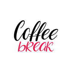 Coffee break calligraphy