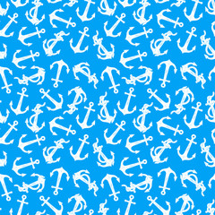 seamless background of anchors