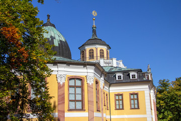 Schloss Belvedere in Weimar - Herbstimpression