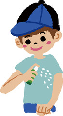虫除けスプレー　男の子