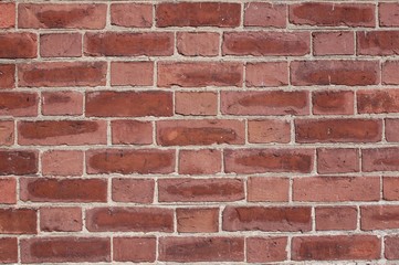 Red Brick Wall Background/Texture Muted Landscape View