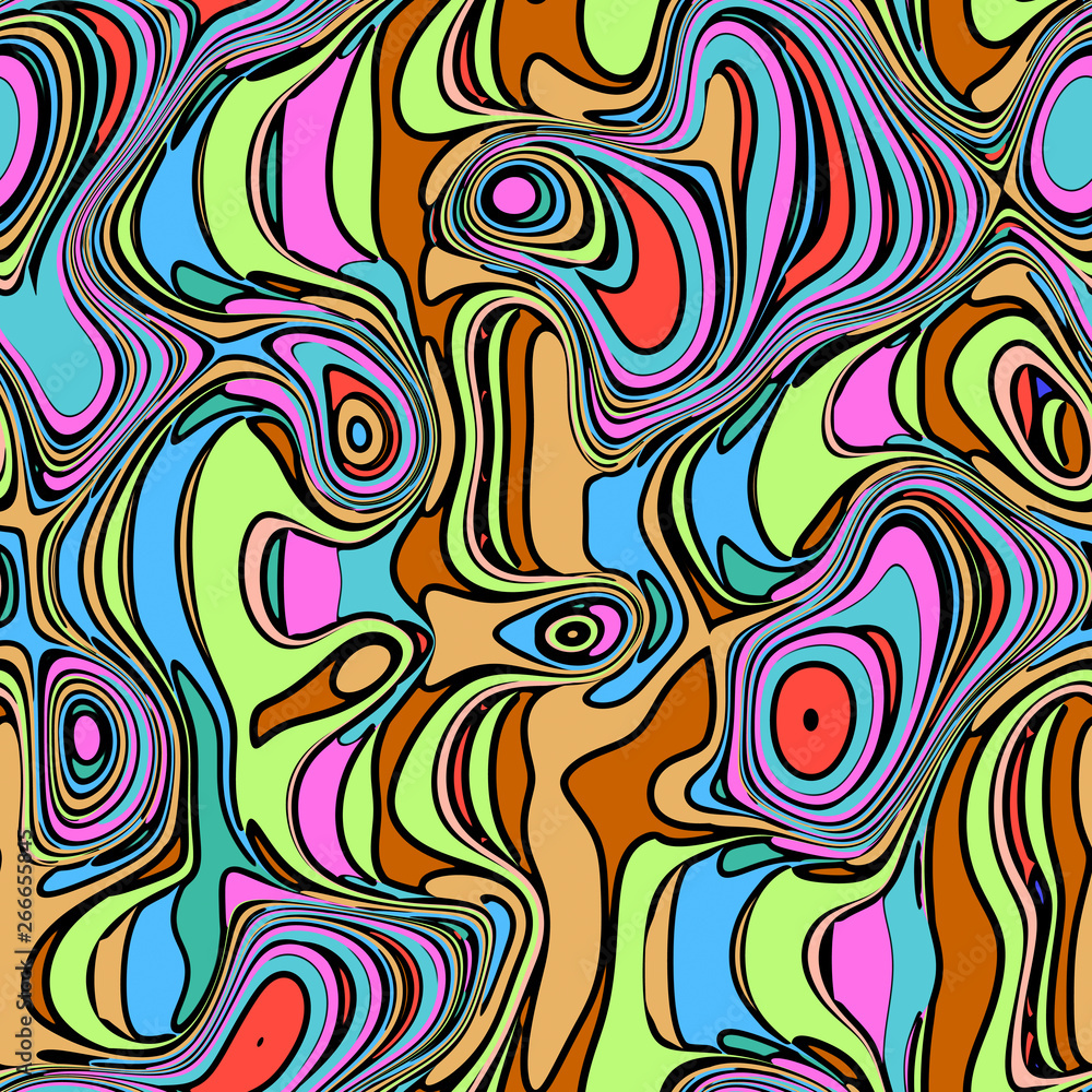 Poster abstract colorful background seamless pattern