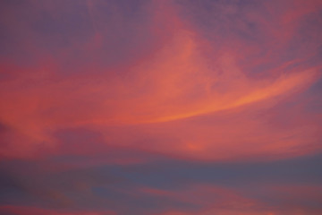 Naklejka na ściany i meble Natural Sky Sunset or sunrise background.
