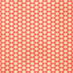 old retro pattern on paper