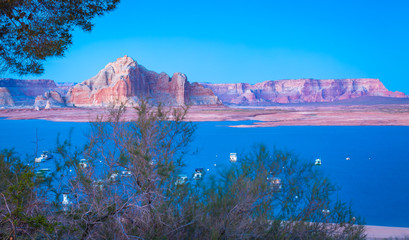 Lake Powell in northern Arizona, is located within the Glen Canyon National Recreation Area. Many...
