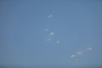 blue sky with clouds