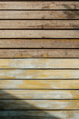 Dark brown wood background, old wood planks