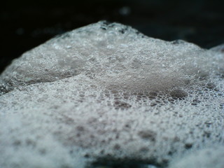 soap bubbles texture,close up shampoo foam background