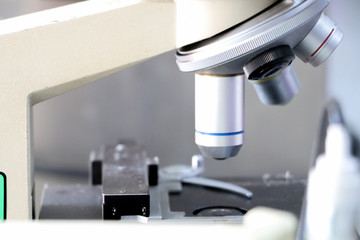 Background Microscope  in LAB.