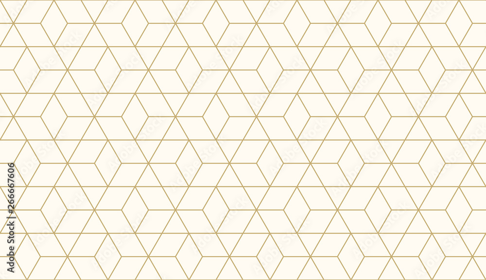 Poster background pattern seamless geometric abstract gold luxury color vector.