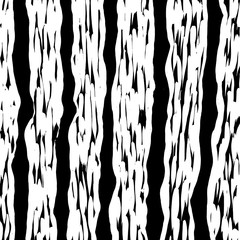 Fototapeta premium Brush grunge pattern. White and black vector.