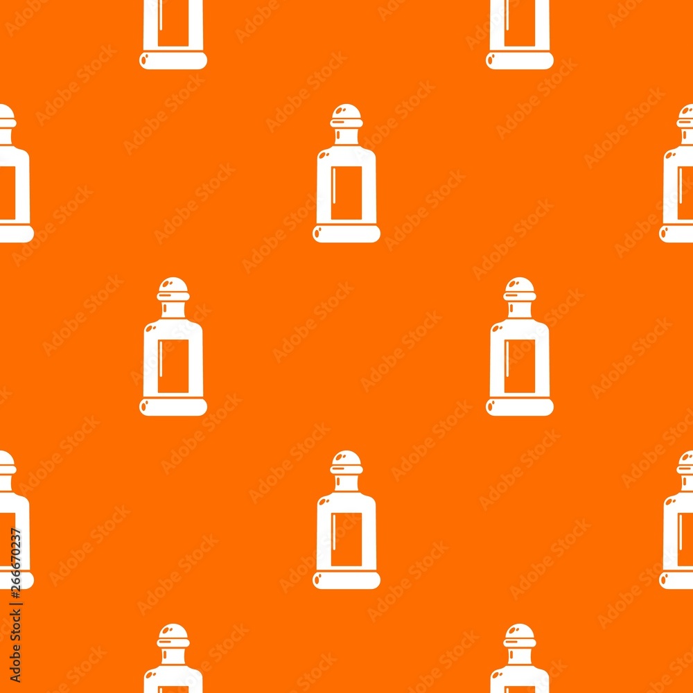 Poster square bottle pattern vector orange for any web design best