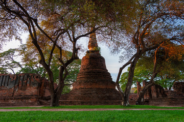 Temple in Ayutthaya Province