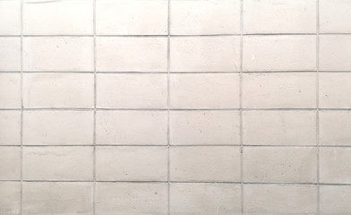 Brick wall white color background texture