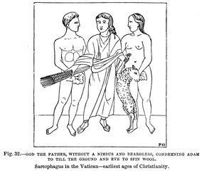 Christian illustration. Old image