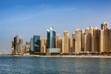 Fototapeta na wymiar Skyline von Dubai