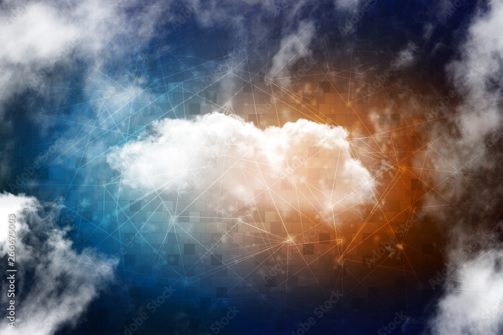 Poster 2d rendering cloud computing