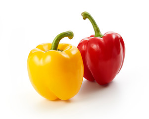 パプリカ-赤色-黄色-バック飛ばし-影イキ