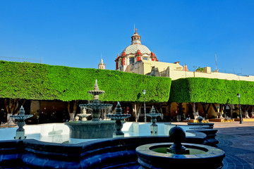 Mexico Queretaro colonial city