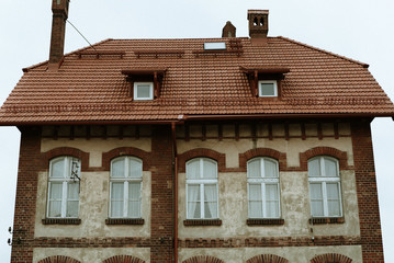  architecture of the old town of polish gdansk