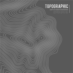 Grey contours vector topography. Geographic mountain topography vector illustration. Topographic pattern texture. Map on land vector terrain. Elevation graphic contour height lines. Topographic map
