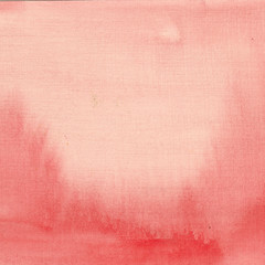 Fototapeta premium Watercolor background coral, red. Ideal for cards and invitations.