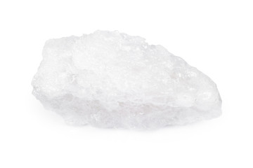 Piece of salt composed mineral
