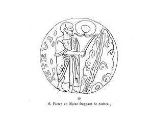 Christian illustration. Old image