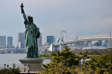 Fototapeta premium Odaiba Liberty
