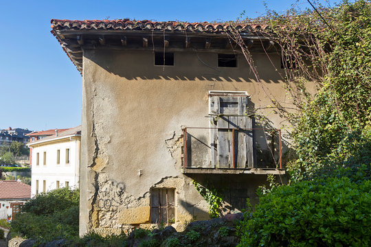 Algorta old port in Getxo, Bizkaia