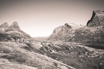Paysage du Jotunheimen en Norvège