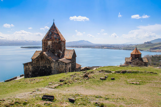 Sevanavank (Sevan Monastery) is a monastic complex located on a peninsula on the shore of Lake Sevan in the Gegharkunik region of Armenia. An ancient Christian shrine.