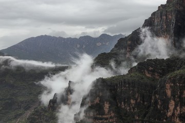 Mountain village in Hakkari plateau .turkey
