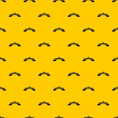 Bridge pattern seamless vector repeat geometric yellow for any design