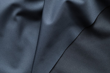 Dark blue fleece with membrane layer