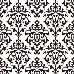 Ornamental seamless pattern in the style of Baroque..