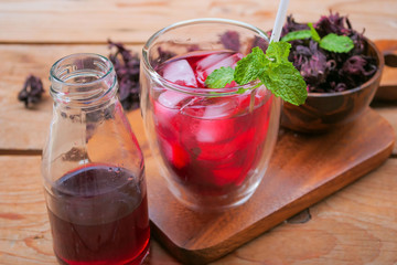 roselle juice (healthy drink) 