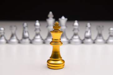 Chess for business concept, leader and success. - 266691406