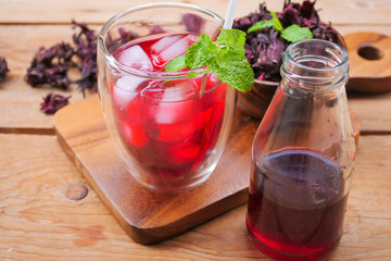 roselle juice (healthy drink) 