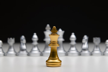 Chess for business concept, leader and success. - 266691412
