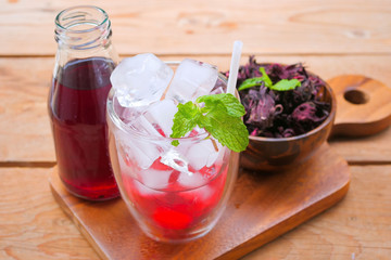 roselle juice (healthy drink) 
