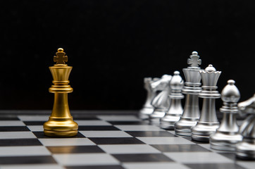 Chess for business concept, leader and success. - 266691430